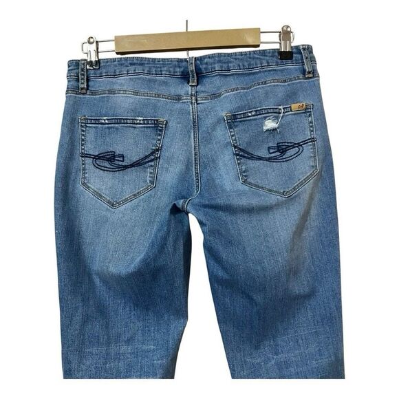 Chip + Pepper Womens Size 30 Distressed Skinny Stretch Jeans - Picture 4 of 5